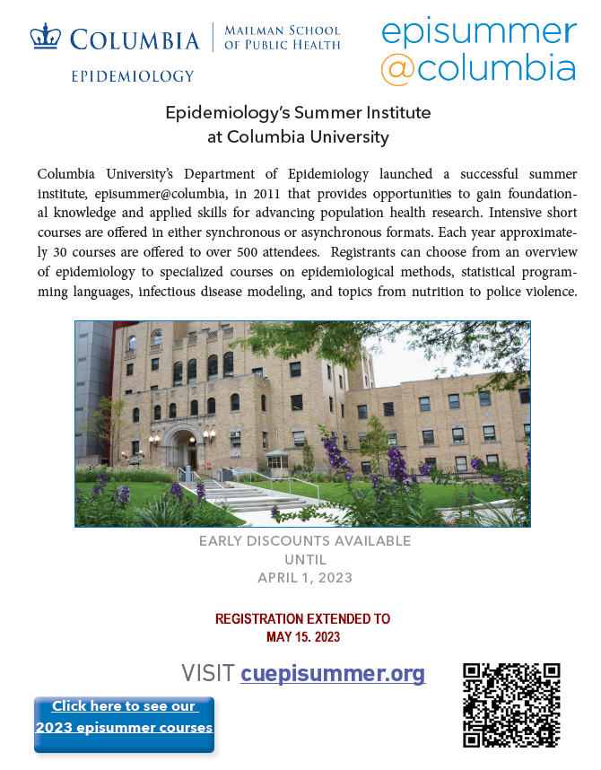 Columbia Summer Institute EPIC 2016